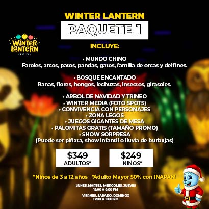 Winter Lantern Coacalco Paquete 1
